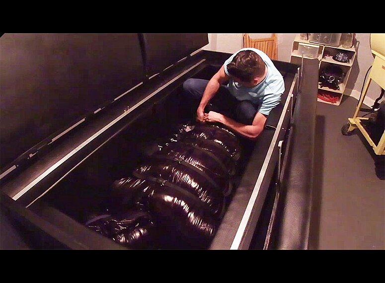 Bondage Sleeping Bag Men in Chains Male Bondage BDSM Fetish 