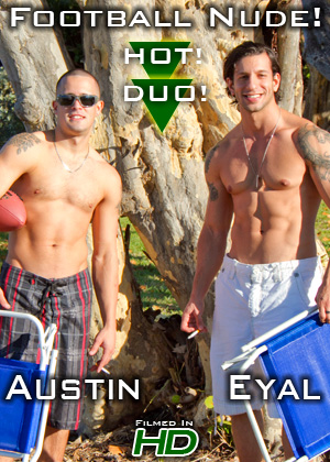 ManSurfer Eyal & Austin - Football Nude
