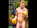ManSurfer Smooth Hung Nudist Muscle Jock Whacks Coconuts and Busts a Hug...