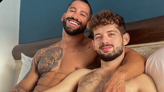 Octavio & Rob Campos - Gay Porn - Latin Leche
