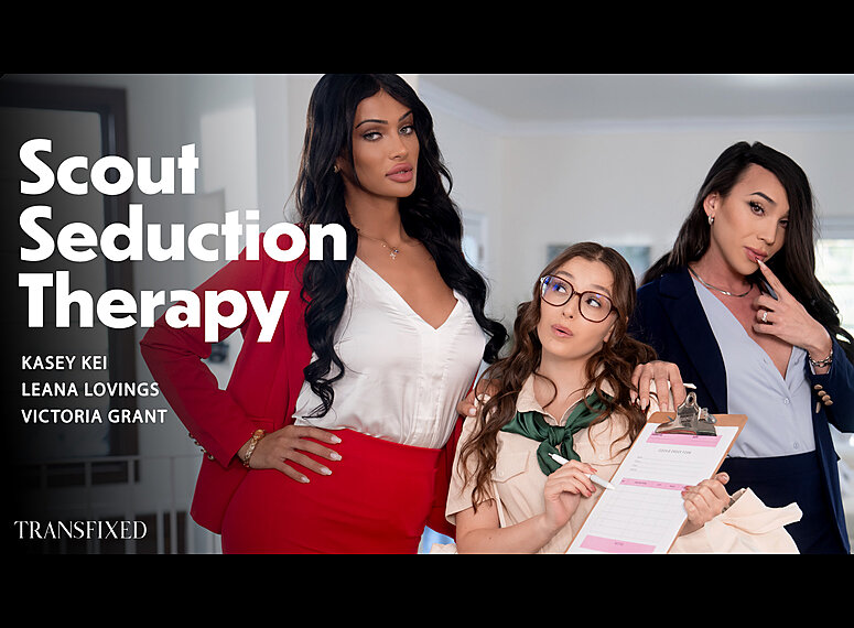 Transfixed – Victoria Grant, Kasey Kei & Leana Lovings – Scout Seduction Therapy – Watch Online and Download