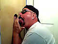 Married and Hung Latino At The Gloryhole