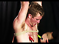 Chad - Straight stud roped to pole and tortured