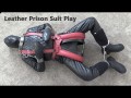 Leather Prison Suit Play