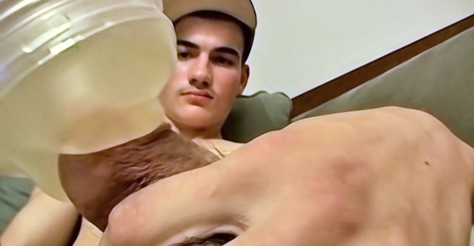 18 Year Old Cute Straight Guy Cums In Sex Toy Gay Money Is