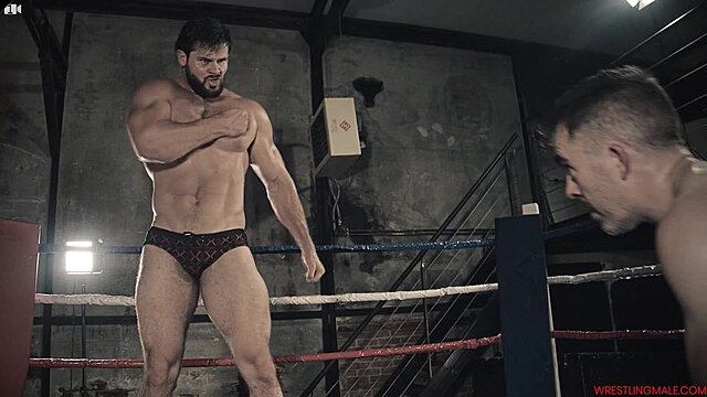 Marius Porn - Muscle Beast & Marius - Gay BDSM-Fetish Porn - Wrestling Male