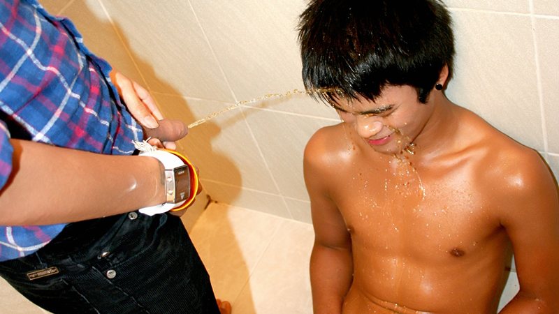 Asian Gay Shower Porn - Piss and Cum Shower - Gay - Paula has been a naughty little gay