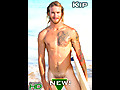 Hung Blond Nudist Surfer Catches Waves Balls Out & Busts a BIG Load!