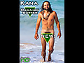 ManSurfer Hung Brown Furry Nudist Hawaiian Surfer, Rides Waves, Plays Uk...